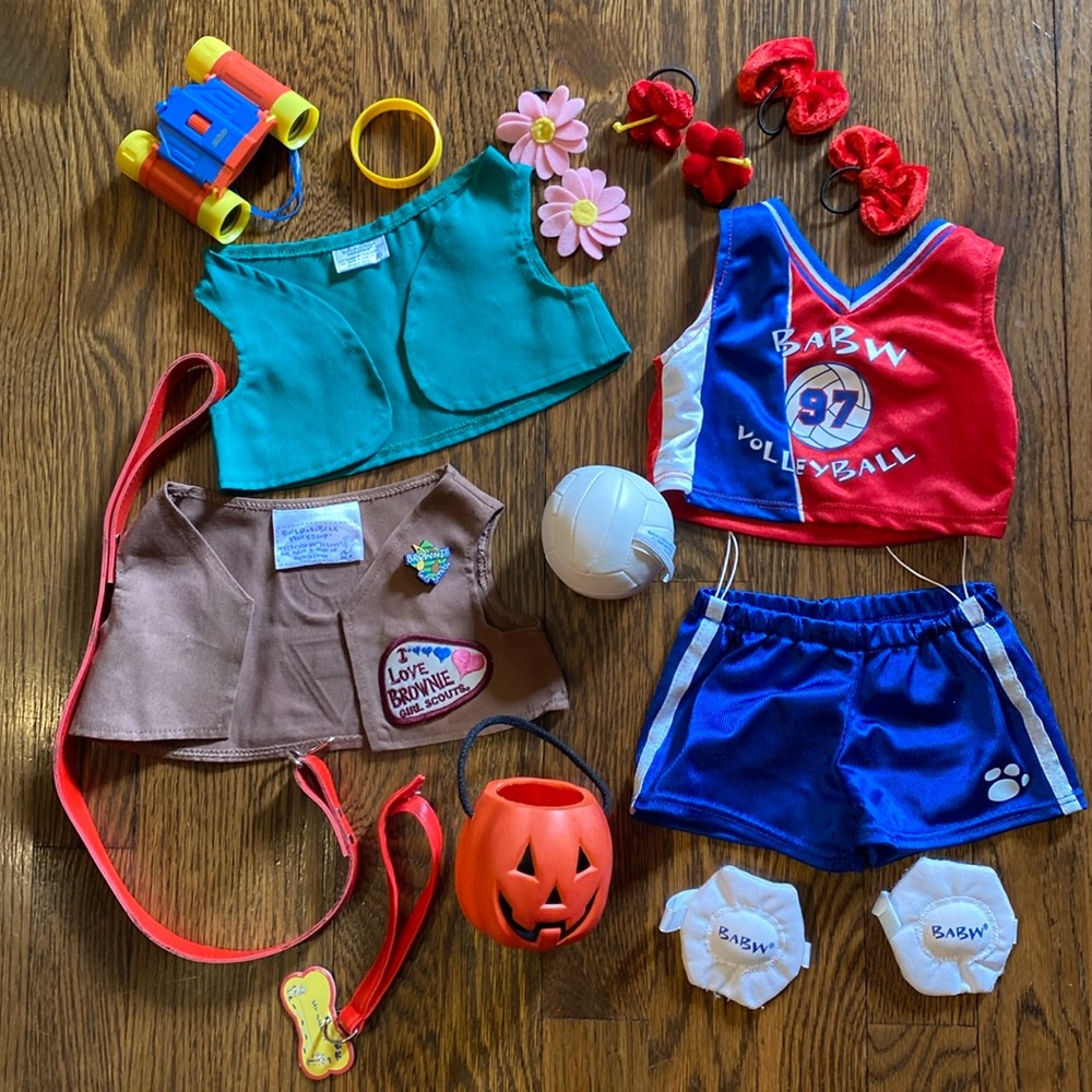 Build a Bear clothes lot Volleyball & Girl Scout